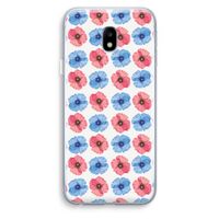 Klaproosjes: Samsung Galaxy J3 (2017) Transparant Hoesje