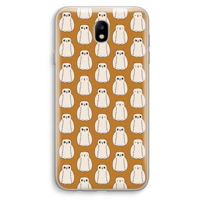 Uilen: Samsung Galaxy J7 (2017) Transparant Hoesje