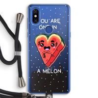 One In A Melon: Xiaomi Mi Mix 3 Transparant Hoesje met koord