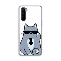 Cool cat: OnePlus Nord Transparant Hoesje