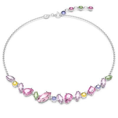 Swarovski 5658398 Ketting Gema zilverkleurig-meerkleurig 38-42 cm