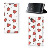 Sony Xperia L1 | Hoesje met Magneet | Hearts