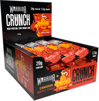 Warrior Crunch Bar Canadian Maple Syrup (12 x 64 g)