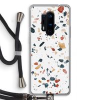 Terrazzo N°4: OnePlus 8 Pro Transparant Hoesje met koord