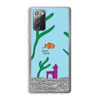 Aquarium: Samsung Galaxy Note 20 / Note 20 5G Transparant Hoesje Aquarium: Samsung Galaxy Note 20 / Note 20 5G Transparant Hoesje