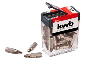 KWB S 2 Bits | 25 mm | 25-delig | PZ2 - 120192 - 120192