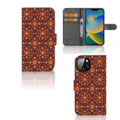 Apple iPhone 14 | Telefoon Hoesje | Batik Brown