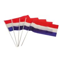 Zwaaivlaggetje Op Stokje Holland Plastic - thumbnail
