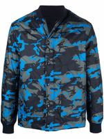 Zadig&Voltaire veste bomber Barry à design réversible - Bleu