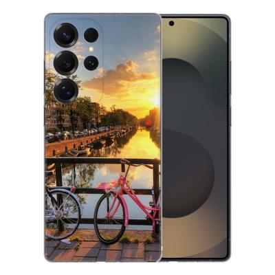 TPU Hoesje Samsung Galaxy S25 Ultra - Amsterdamse Grachten Backcover TPU Hoesje Samsung Galaxy S25 Ultra - Amsterdamse Grachten Backcover
