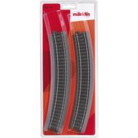 H0 Märklin C-rails (met ballastbed) 20230 Gebogen rails 3 stuk(s)