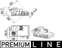 Regelaar, interieurventilator ABR63000P Regelaar, interieurventilator ABR63000P
