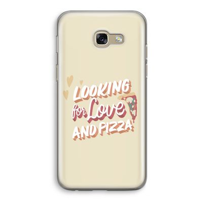 Pizza is the answer: Samsung Galaxy A5 (2017) Transparant Hoesje