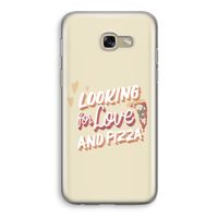 Pizza is the answer: Samsung Galaxy A5 (2017) Transparant Hoesje