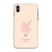 Where flowers bloom: iPhone X Tough Case