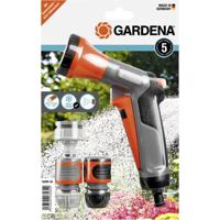 Gardena 18299-32 waterslangkoppeling Spuitpistool/sprinkler connector Zwart, Grijs, Oranje 5 stuk(s) - thumbnail