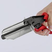 Knipex KNIPEX 95 02 21 Kunststofschaar Geschikt voor (striptechniek) Kabelgoot 4 mm