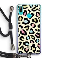 Leopard pattern: Huawei P Smart (2019) Transparant Hoesje met koord Leopard pattern: Huawei P Smart (2019) Transparant Hoesje met koord