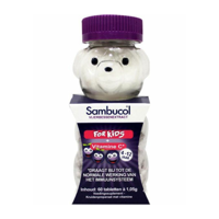 Sambucol Kauwtabletten voor kids - 60 kauwtabletten