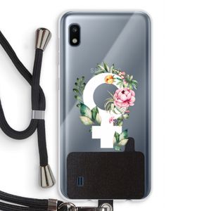 Venus: Samsung Galaxy A10 Transparant Hoesje met koord