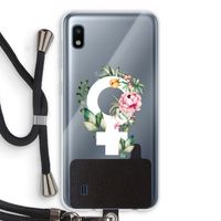 Venus: Samsung Galaxy A10 Transparant Hoesje met koord Venus: Samsung Galaxy A10 Transparant Hoesje met koord