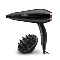 Babyliss d570de turbo shine föhn 2200w zwart/rosé