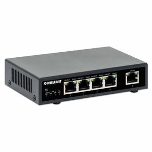 Intellinet 561839 netwerk-switch Power over Ethernet (PoE) Zwart