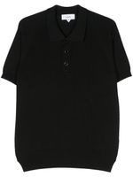 Lardini polo en maille fine - Noir - thumbnail