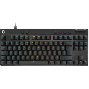 Logitech G PRO X TKL RAPID toetsenbord Gamen USB AZERTY Frans Zwart