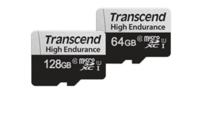 Transcend High Endurance 350V microSDXC-kaart 64 GB Class 10, UHS-I Incl. SD-adapter - thumbnail