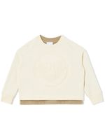 Burberry Kids sweat à motif Thomas Bear - Blanc - thumbnail