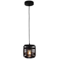 Brilliant Ø 16cm hanglamp Crosstown zwart 99262/76