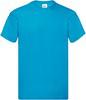 Fruit Of The Loom F110 Original T - Azure Blue - S