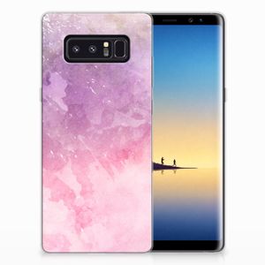 Hoesje maken Samsung Galaxy Note 8 Pink Purple Paint