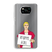 Gimme a call: Xiaomi Poco X3 NFC Transparant Hoesje