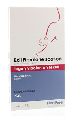 Exil Fipralone spot on kat (3 st)
