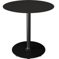 Houe Pico tuintafel Ø74 Black, rond onderstel