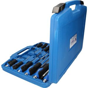 Brilliant Tools BT034012 Schroevendraaierset 12-delig Plat, Kruiskop Phillips