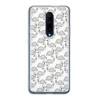 Zwanen: OnePlus 7 Pro Transparant Hoesje