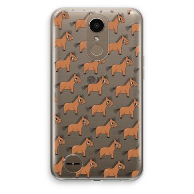 Pony: LG K10 (2017) Transparant Hoesje