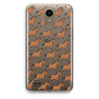 Pony: LG K10 (2017) Transparant Hoesje Pony: LG K10 (2017) Transparant Hoesje