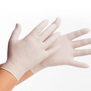 Fair Zone Latex Gloves Wegwerphandschoenen Wit Rubber 1 stuk(s)