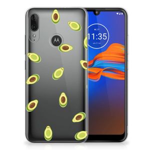 Motorola Moto E6 Plus Siliconen Case Avocado