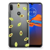 Motorola Moto E6 Plus Siliconen Case Avocado - thumbnail