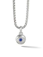 David Yurman pendentif Evil Eye en argent sterling serti de lapis-lazuli (14,5 mm)