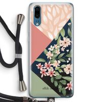 Sweet heaven geometrics: Huawei P20 Transparant Hoesje met koord