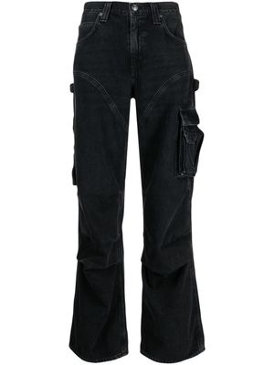 AGOLDE jean Nera à coupe droite - Noir