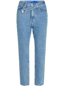 Karl Lagerfeld Jeans jean skinny à taille haute - Bleu