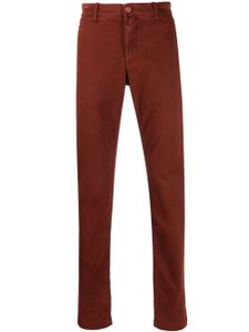 Jacob Cohën pantalon chino Bobby à coupe slim - Rouge