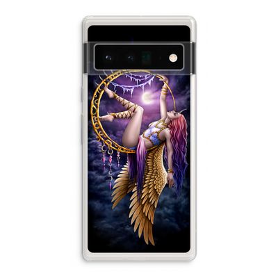 Aerial Angel: Google Pixel 6 Pro Transparant Hoesje